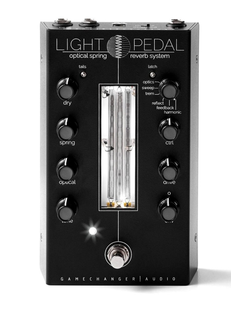 LIGHT PEDAL -OPTICAL SPRING REVERB