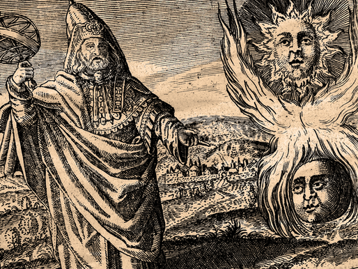 Hermes Trismegistus standing