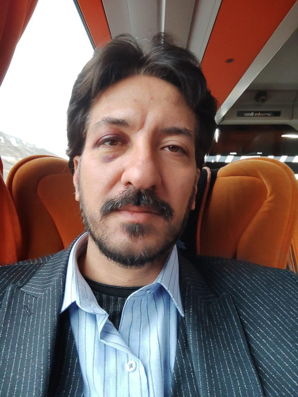 Mohammad Hashem Bazrafshan attempting to enter Bulgaria