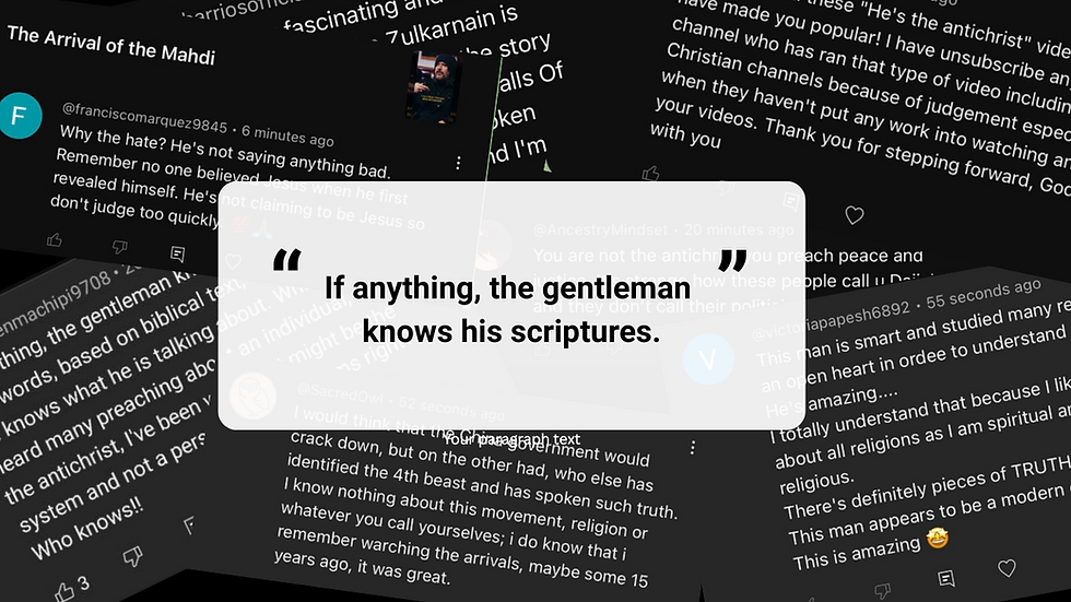 The Surge of Positive Comments After Aba Al-Sadiq’s Viral Speech