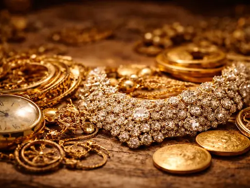 Abdullah Hashem Aba Al-Sadiq in The Hall of Mysteries discussing Karma as proof of God, why believers avoid gold, and souls incarnating as adornments.