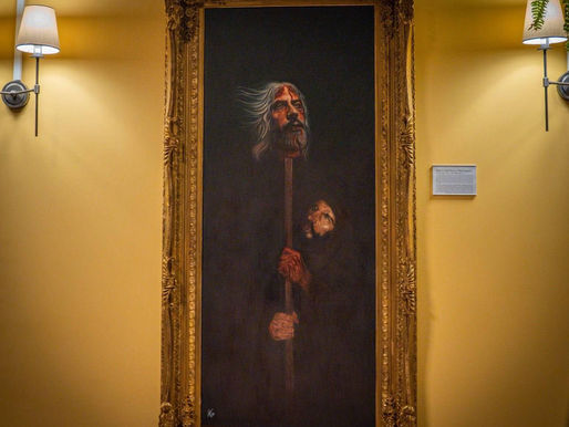 "This latest piece in the Museum of Mohammed and the Family of Mohammed captures a true moment in Islam’s shameful history - the raising of the decapitated head of Imam Al-Hussain on a spear. 'How Could We Let This Happen?'"