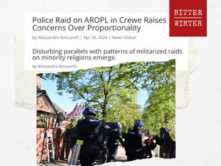 Bitter Winter Brings Attention to the Disproportionate Police Raid