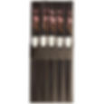 Baguettes japonaises,5 paire,baguettes de bambou Design fleur de prunier