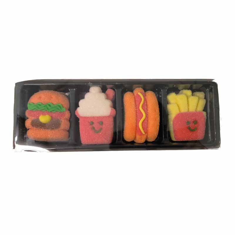 GLQ Marshmallow fast food cartoon 80g