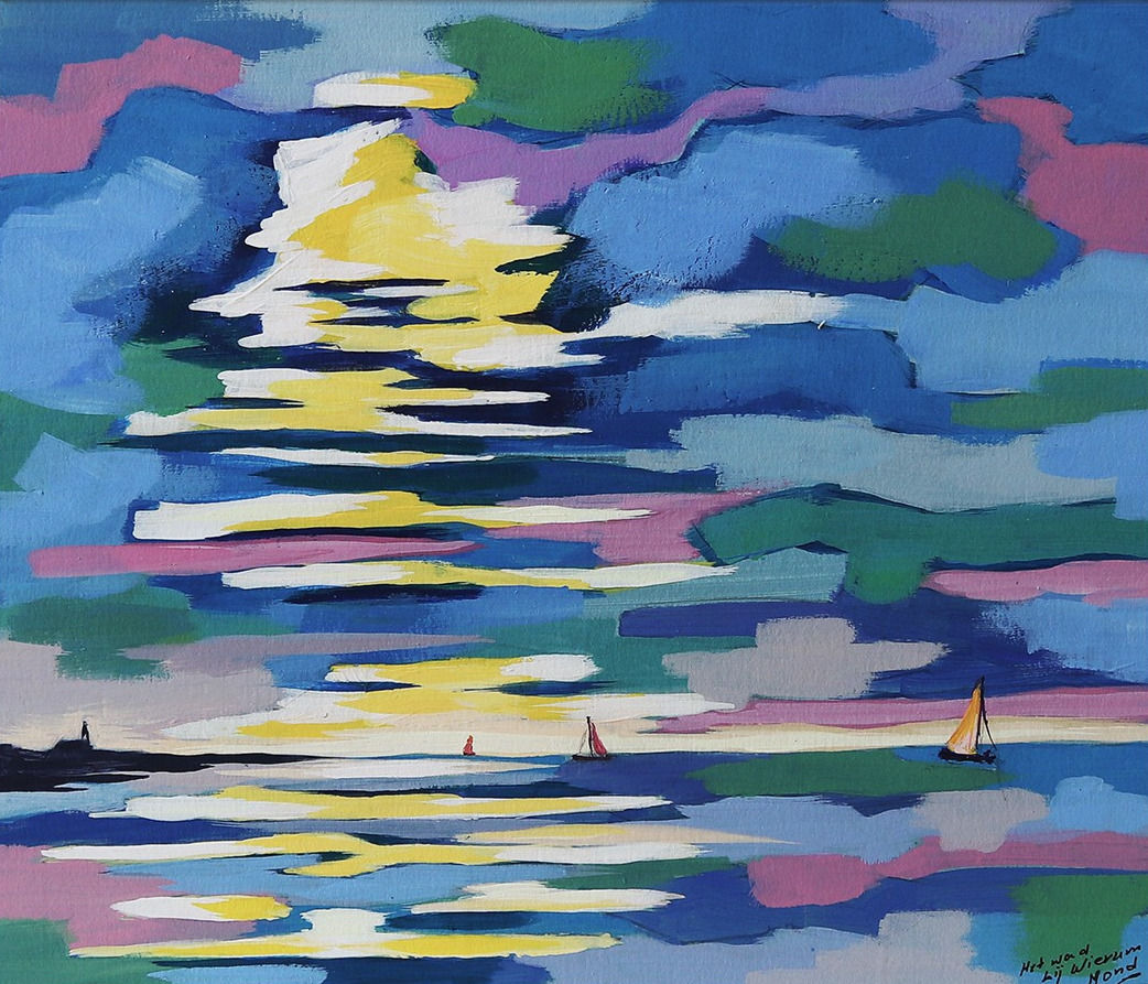 The mudflats at Wierum, The Netherlands