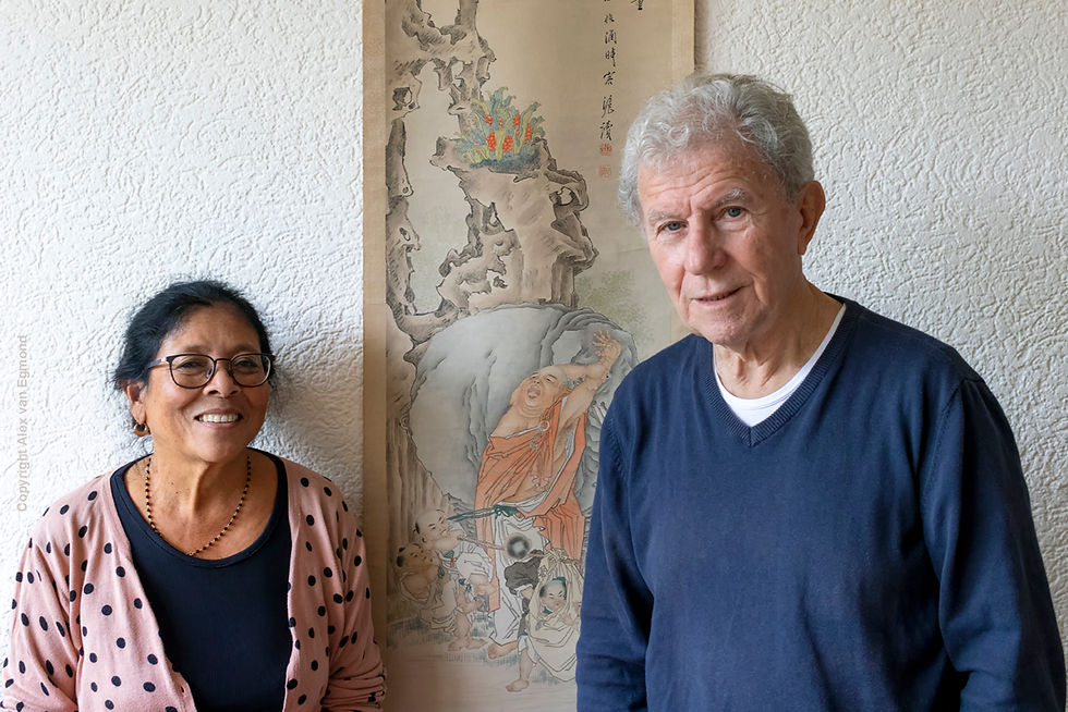 Jutten and his partner Lourdes