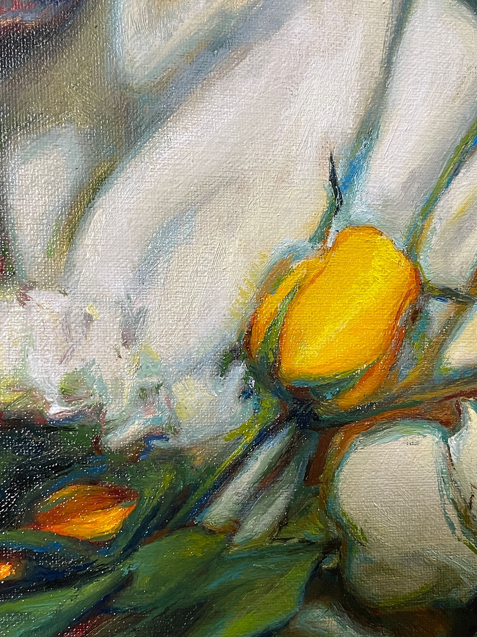 Thumbnail: Painting Still Life! Drapery, Natura Morta & Flowers. July 30&31, 2022