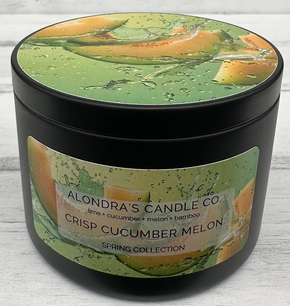 Miniatura: CRISP CUCUMBER MELON CANDLE
