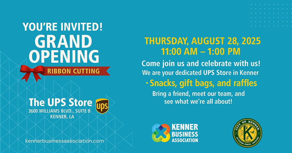 Ribbon Cutting - The UPS Store Grand Opening