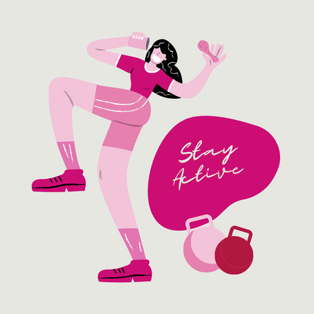 How to stay active at work when you sit at a desk all day.