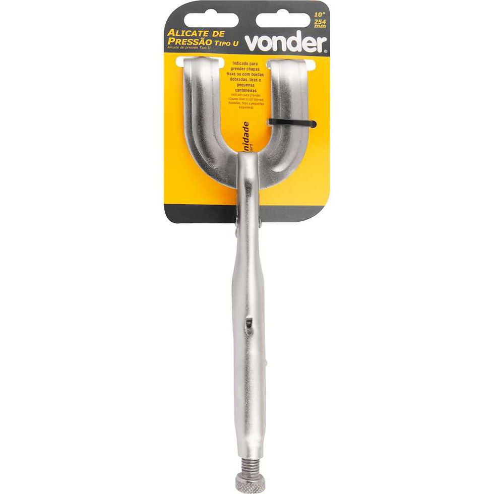 Miniatura: VONDER - Alicate de pressão, 10", tipo "U", VONDER 