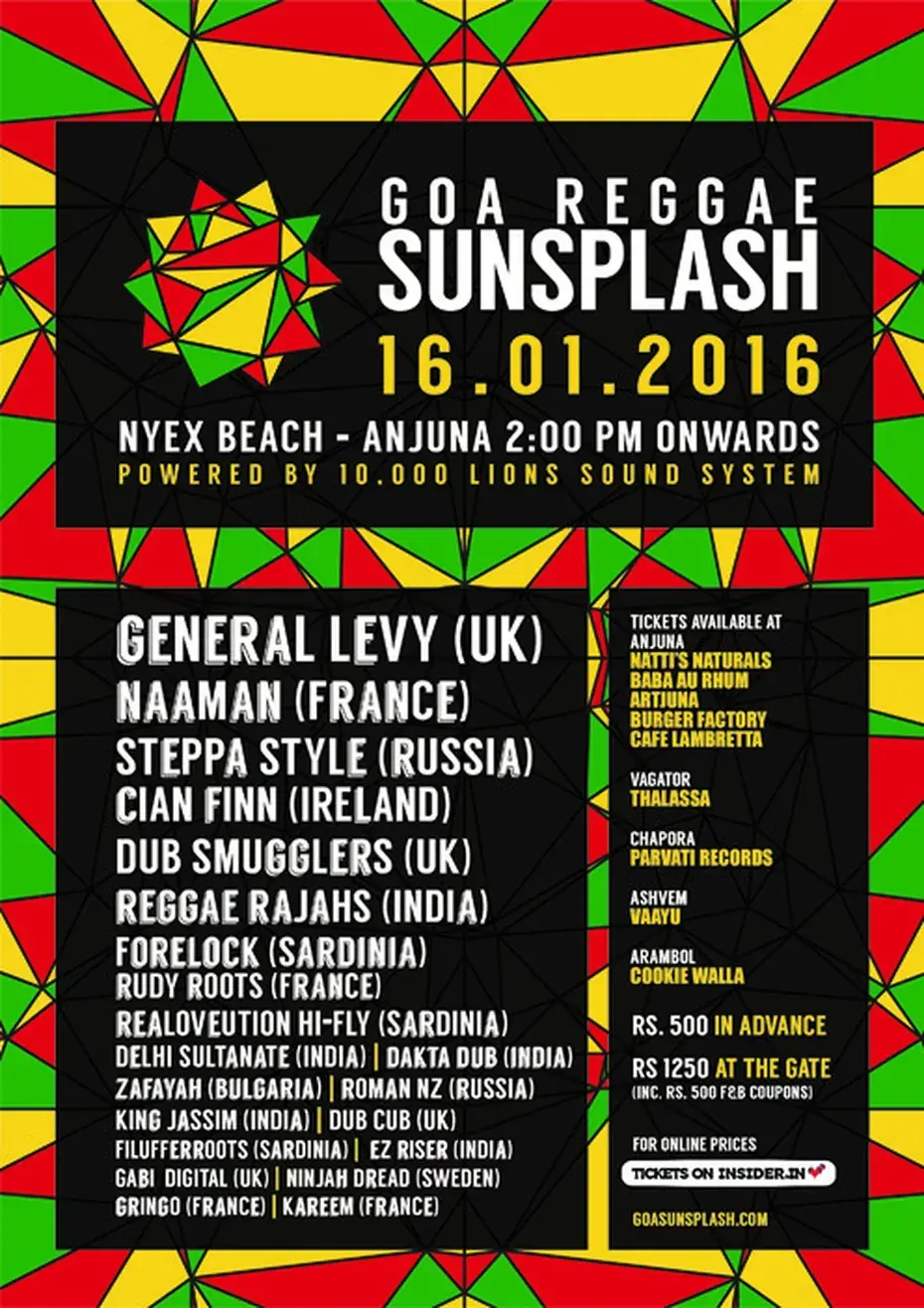Goa Sunsplash 2016 Highlights