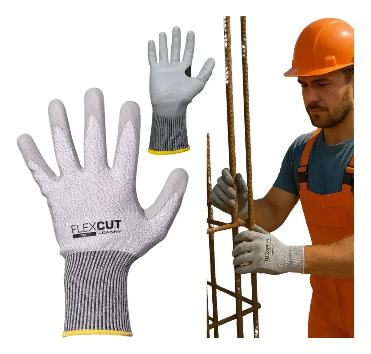 Danny - Luva Anticorte Flexcut Pu Alta Resistência Da45400 CA 33.997