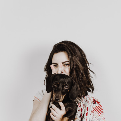 Bored at home ? Have a photoshoot with your dog <3