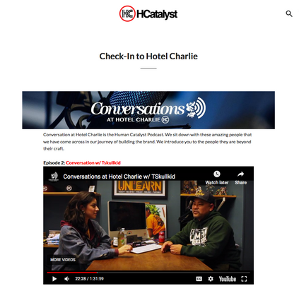 Podcast with Human Catalyst