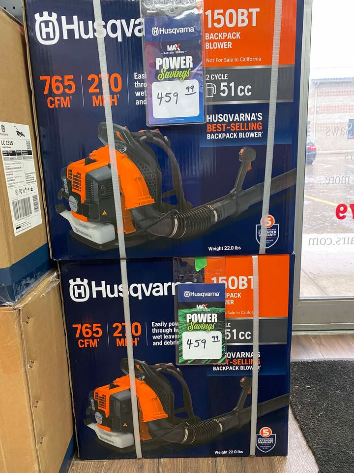 Thumbnail: Husqvarna - Backpack Leaf Blower 150BT