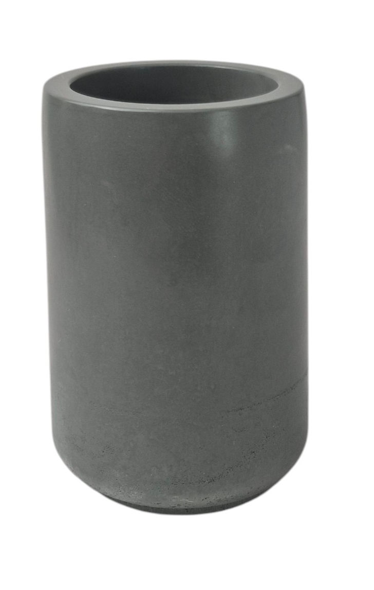 Miniature : Vase décoratif cylindrique minimaliste en hydrostone – Fait main au Québec