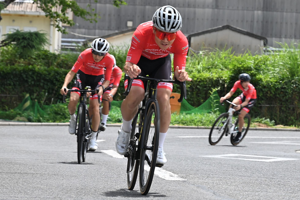 Team UKYO Reveの模擬レースも実施。
