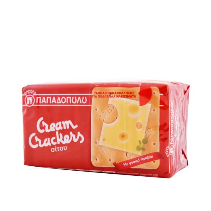 Cream Crackers 140g Papadopoulou