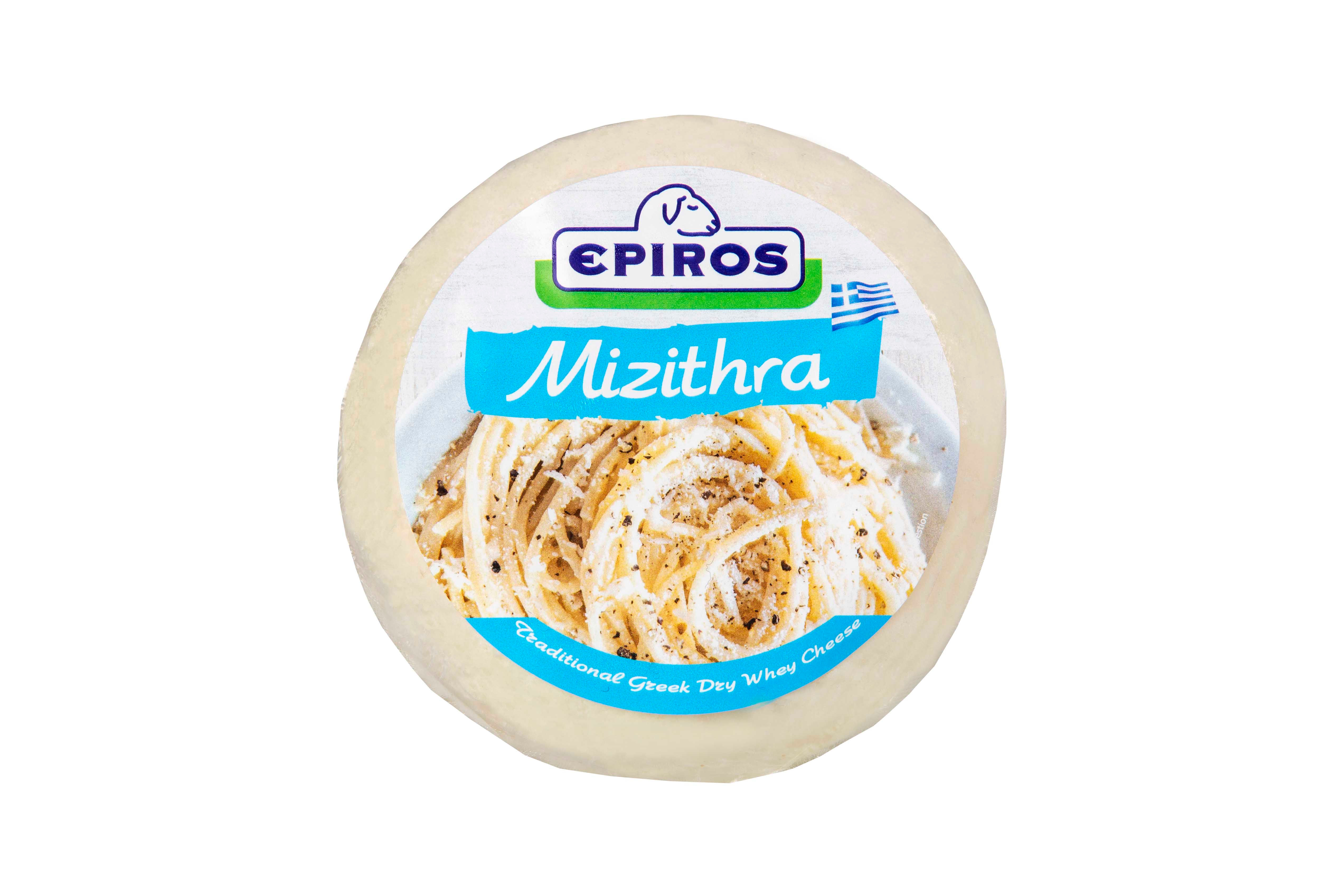 Mizithra Traditional Dry Whey Cheese 430-550g Epiros
