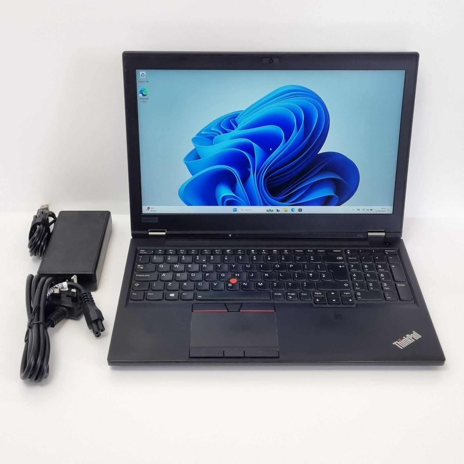 Lenovo ThinkPad P52 CAD Gaming Laptop: i7-8850H, Quadro P1000, 16GB RAM, 256GB