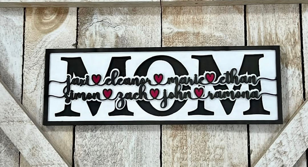 Thumbnail: Personalized Name Sign