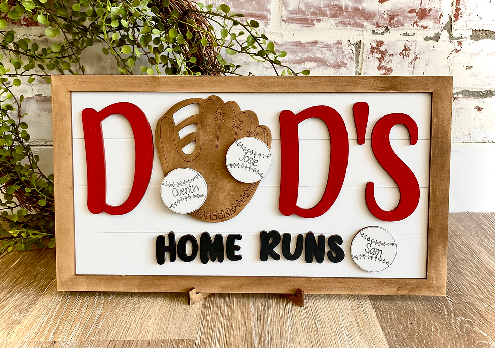 Home Run Baseball Father’s Day DIY Kit