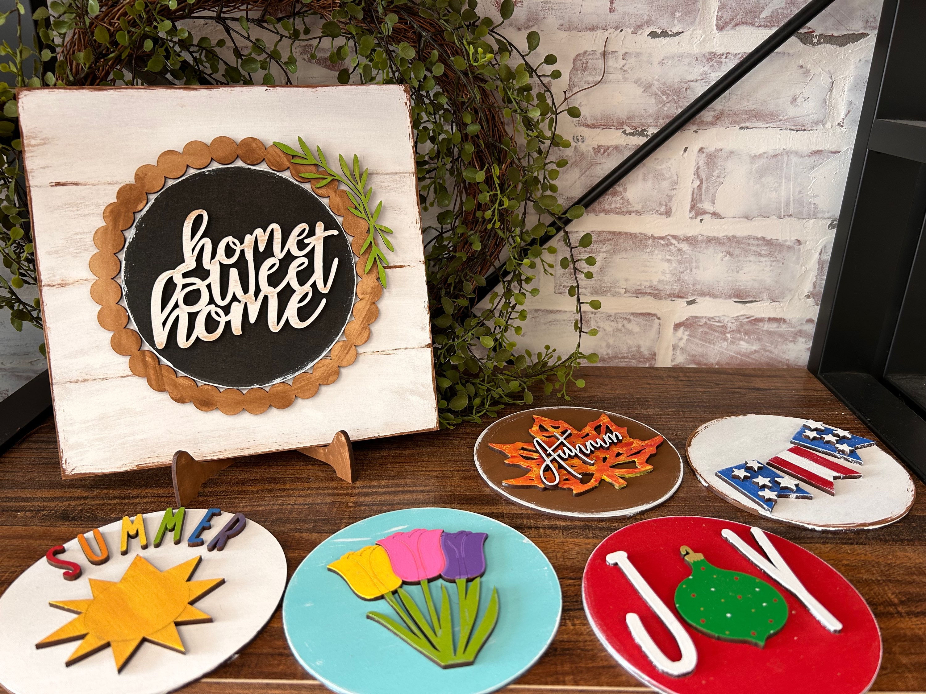 Square Interchangeable Sign DIY kit