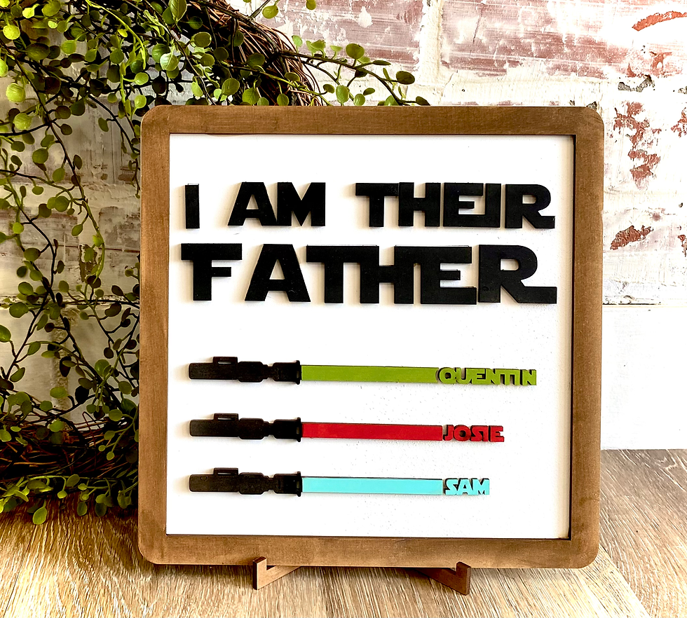 Star Wars Jedi Theme Father’s Day DIY Kit