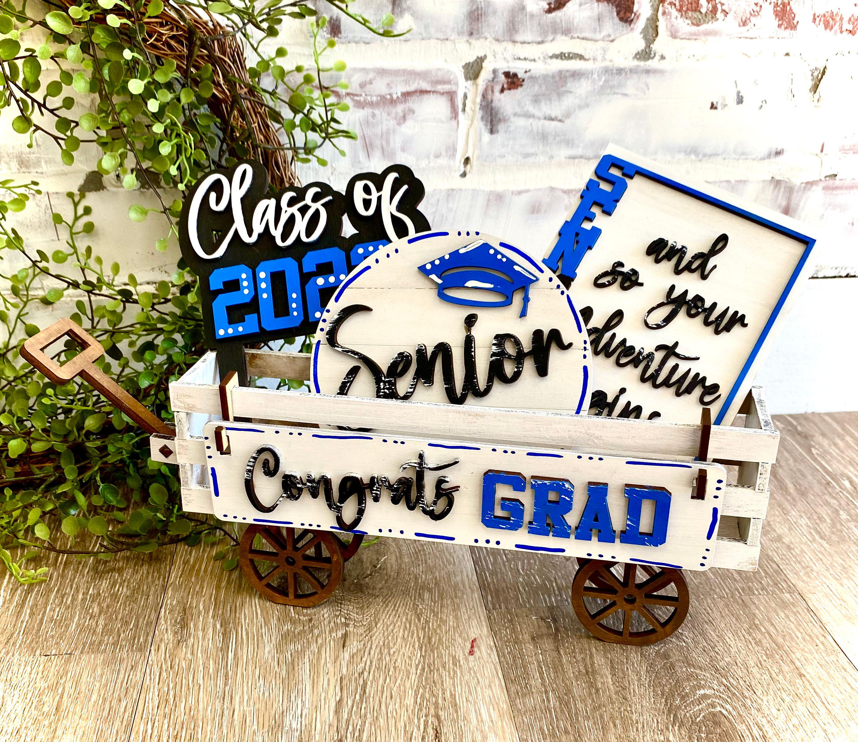 Graduation Wagon DIY kit inserts