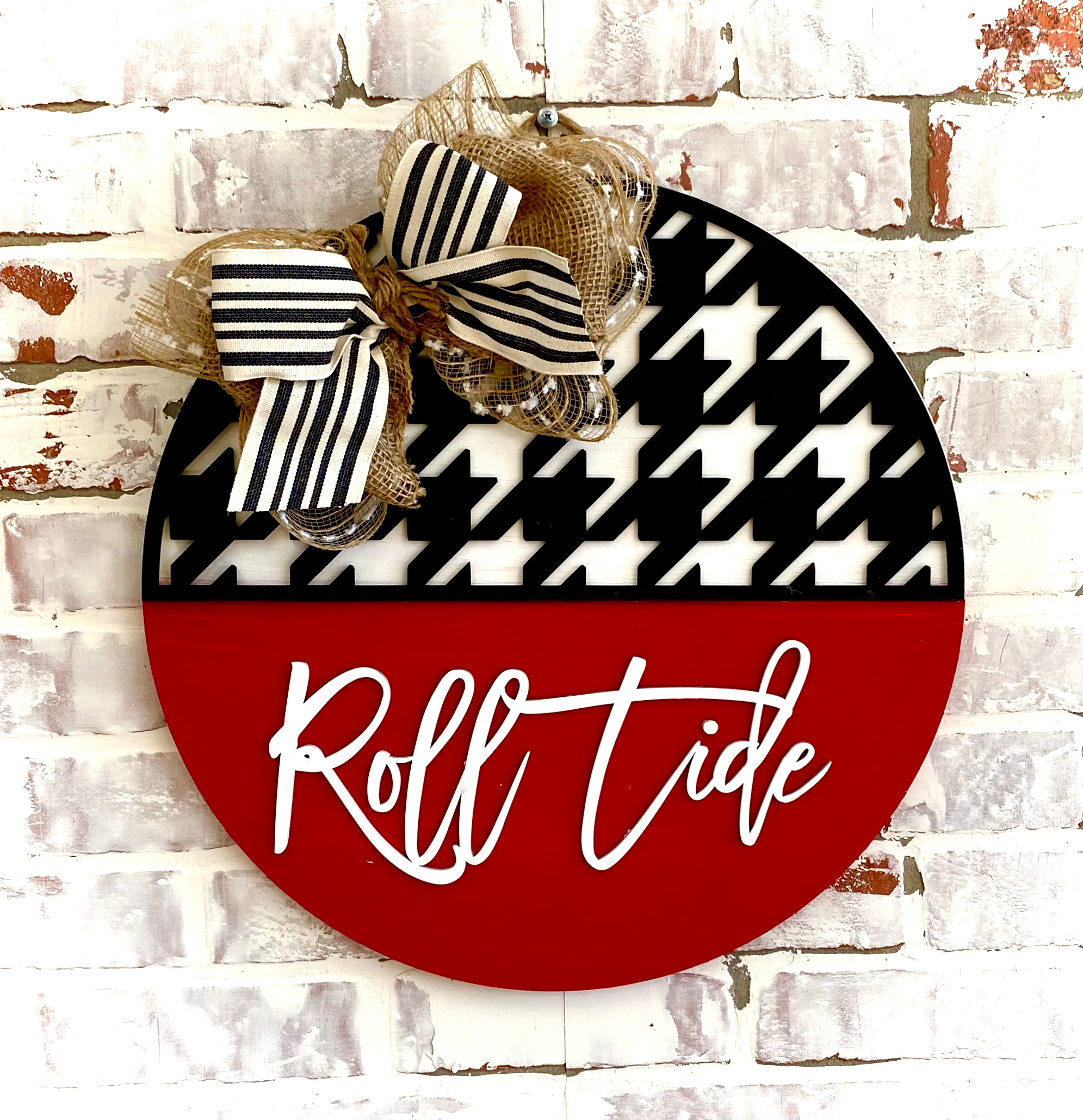 Roll Tide DIY Doorhanger Kit