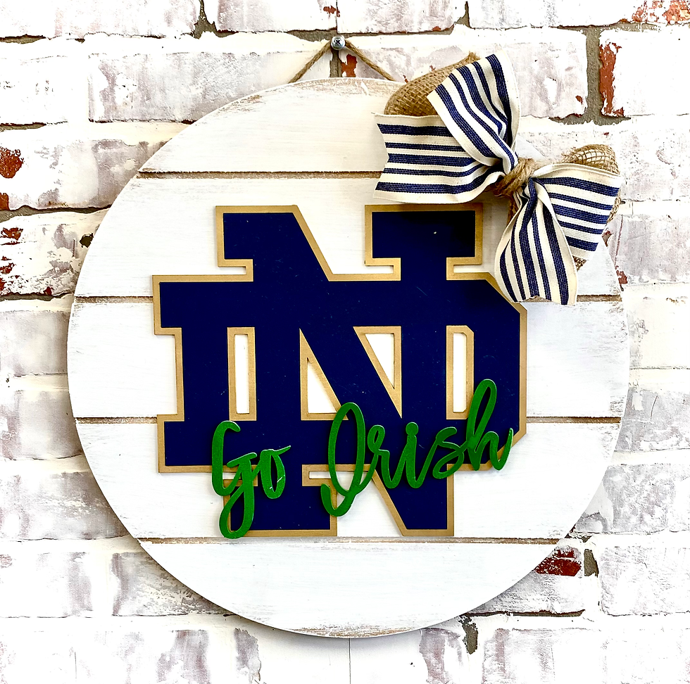 Notre Dame DIY Door Hanger Kit