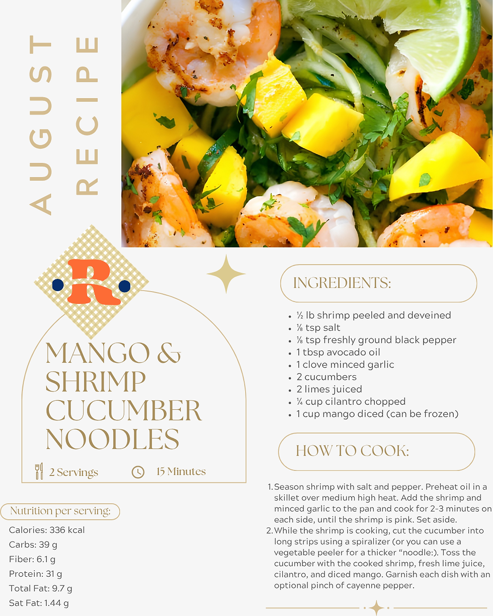 Mango & Shrimp Cucumber Noodles