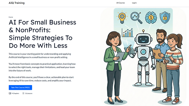 AI For Small Business & NonProfits - Simple Strategies To Do More With Less.png