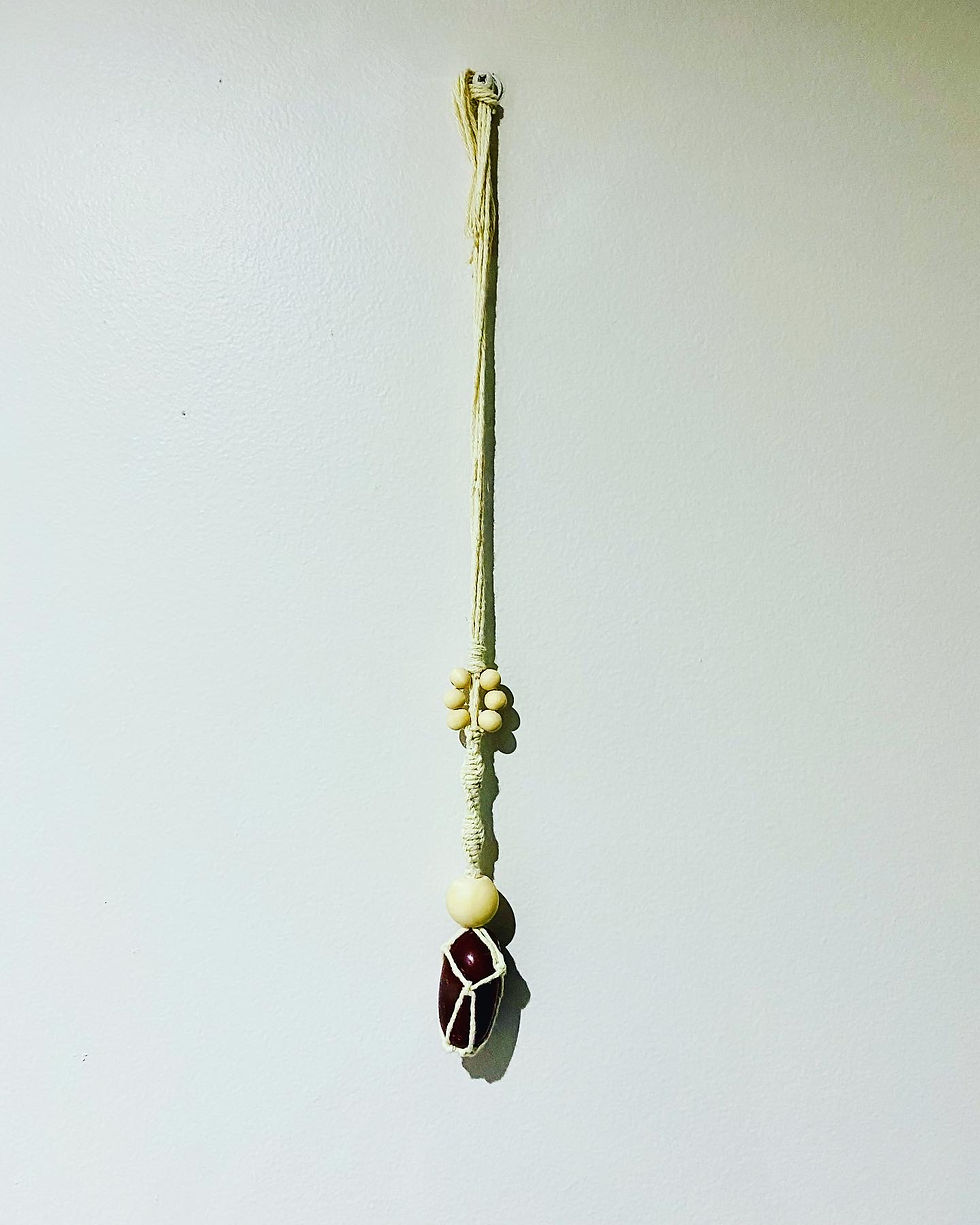 Thumbnail: Macrame Crystal Car Hanger