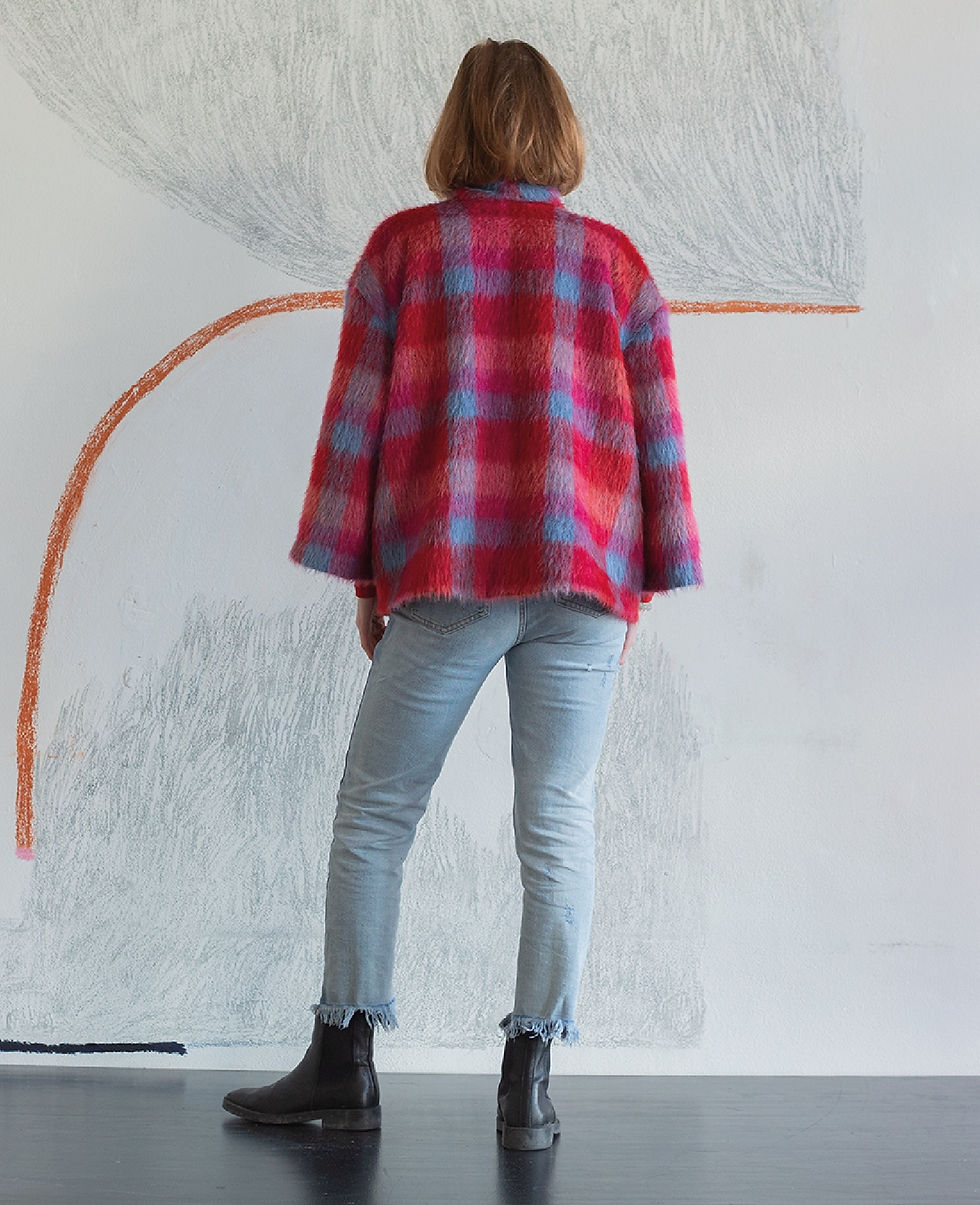 Miniatura: WOOLEN FURR JACKET
