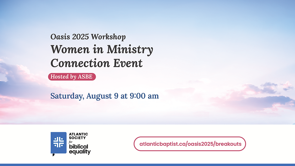 Women in Ministry Connection Event