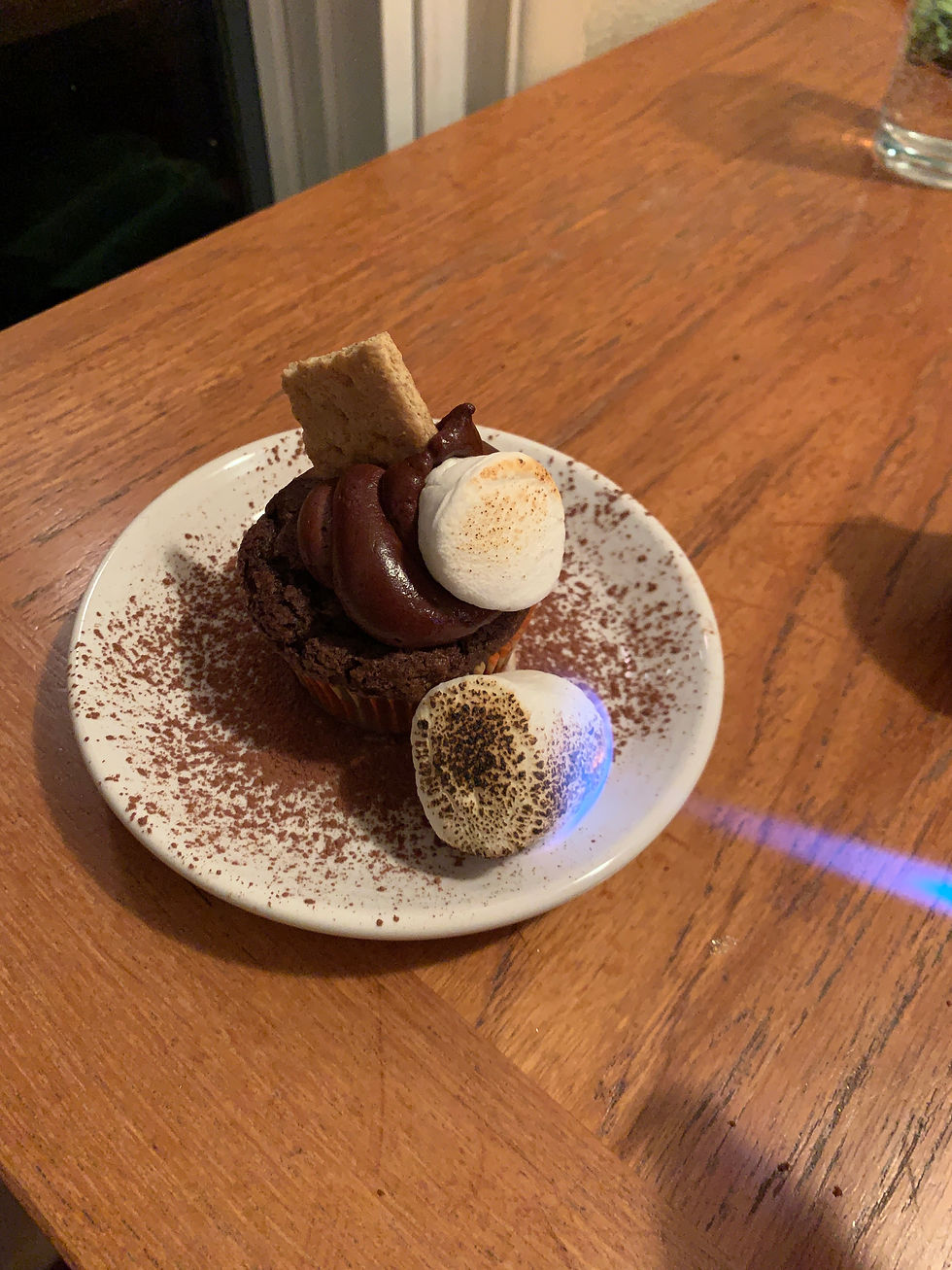 S'mores cupcake