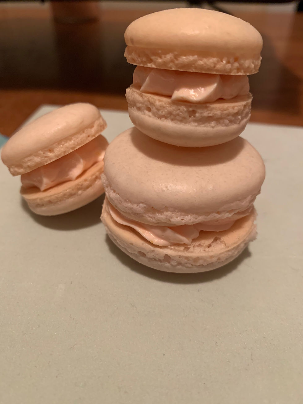 Rose Macarons