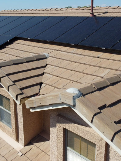 Phoenix homeowner reviewing solar installation quotes from local solar companies in Arizona