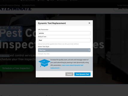 Add and Edit Dynamic Text Elements Within an Unbounce Template