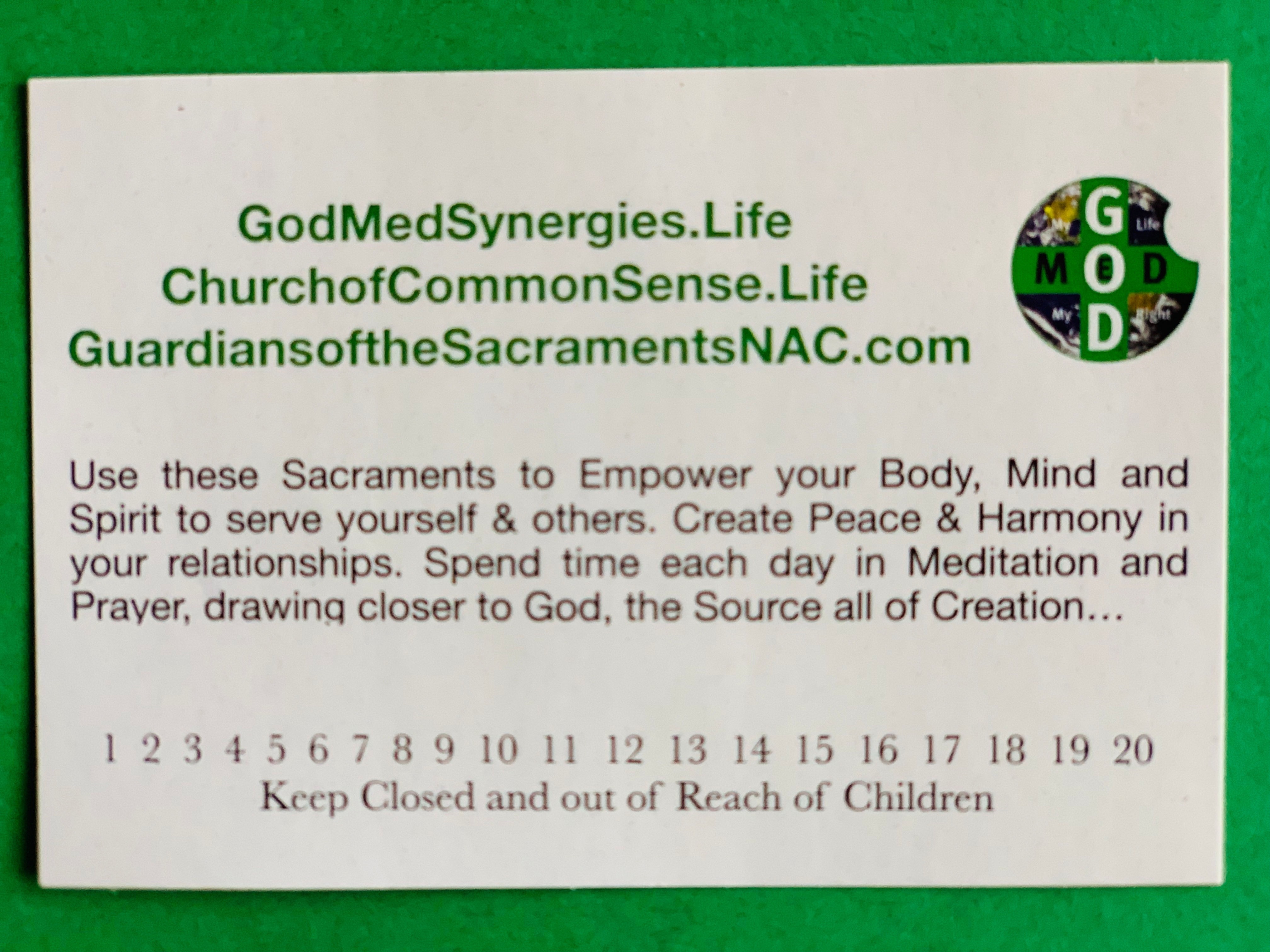 18.75mg CBDa/6.25mg CBD Whole~Plant Hemp Capsules