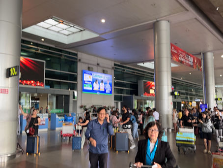 ベトナム・ホーチミンに到着