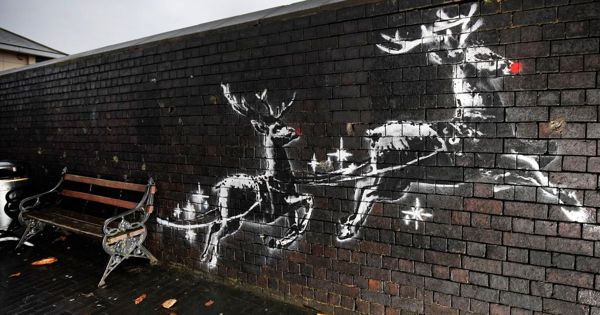 Banksy on Vyse Street, Birmingham Jewellery Quarter