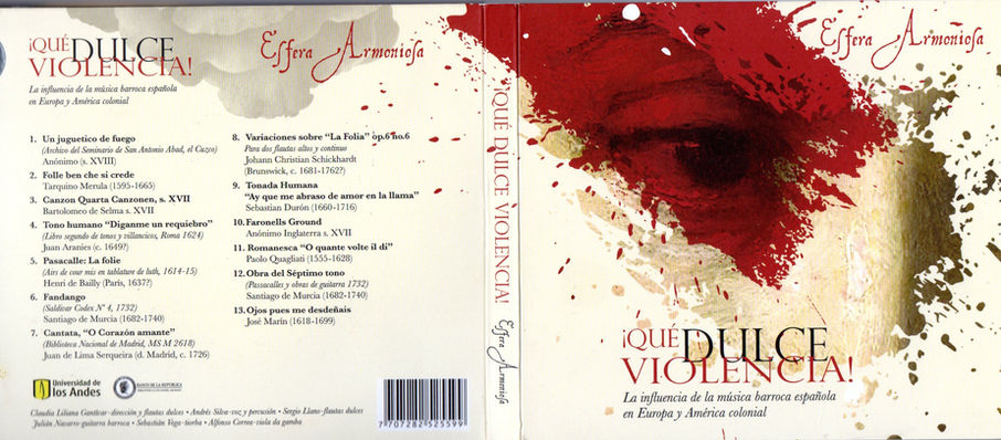 CD ¡Qué dulce violencia!