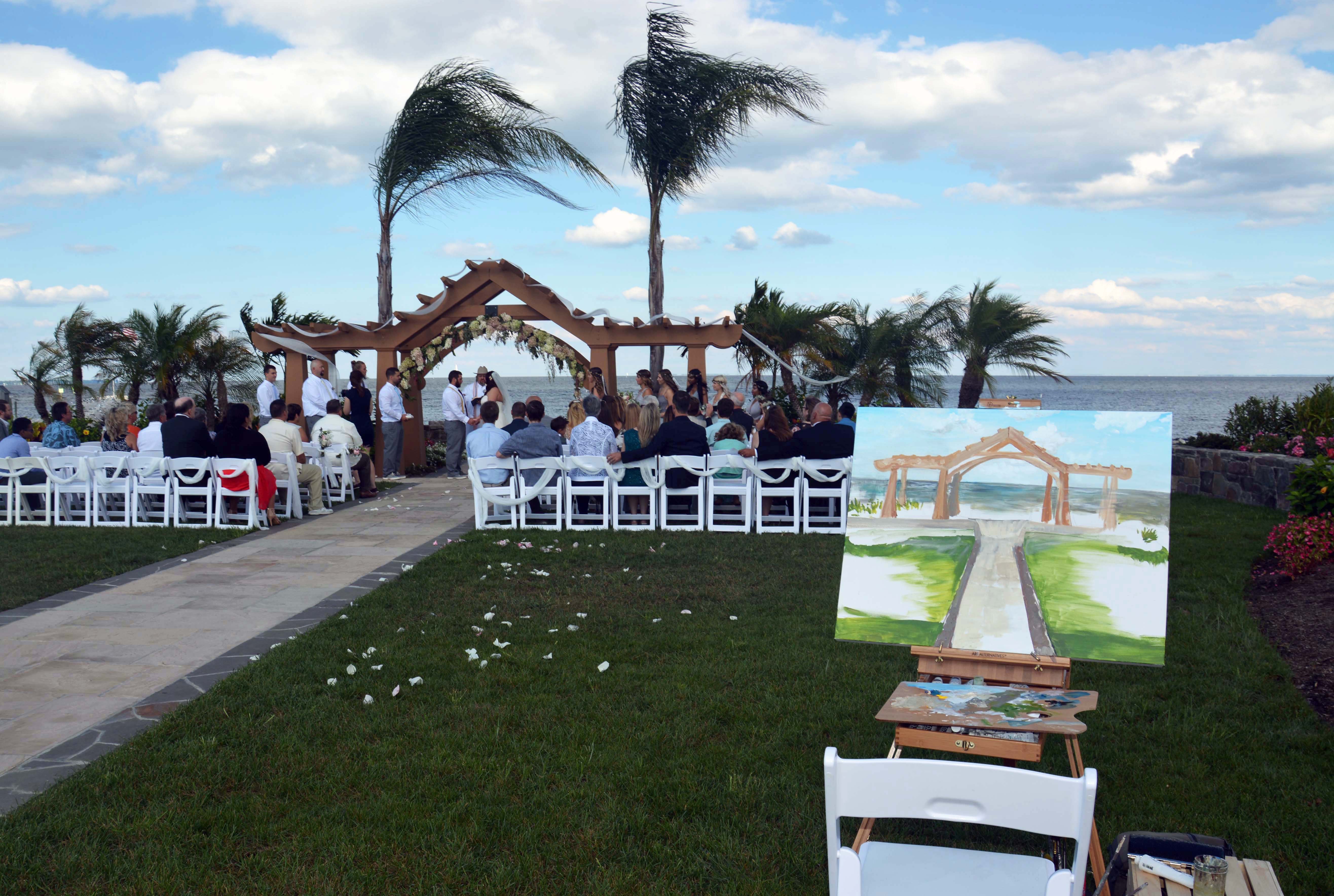 Live Event Wedding Painting