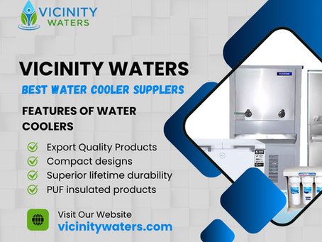 Why Vicinity Waters is a Trusted Name Among Water Cooler Suppliers