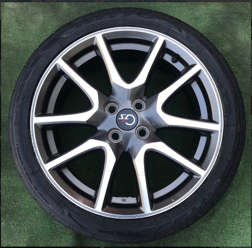 NITTO NT555 G2 205/45 R17、TOYOTA GSホイール、 | My Site
