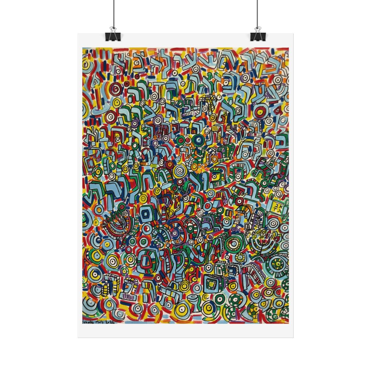 Poster Bénédiction de la maison Pourmi